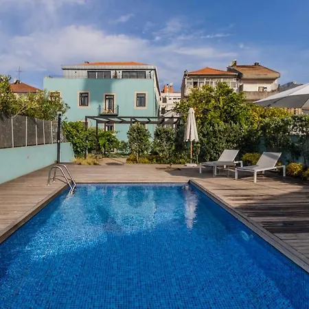 W/ Pool, Ac & Patio By Lovelystay Appartement Oporto